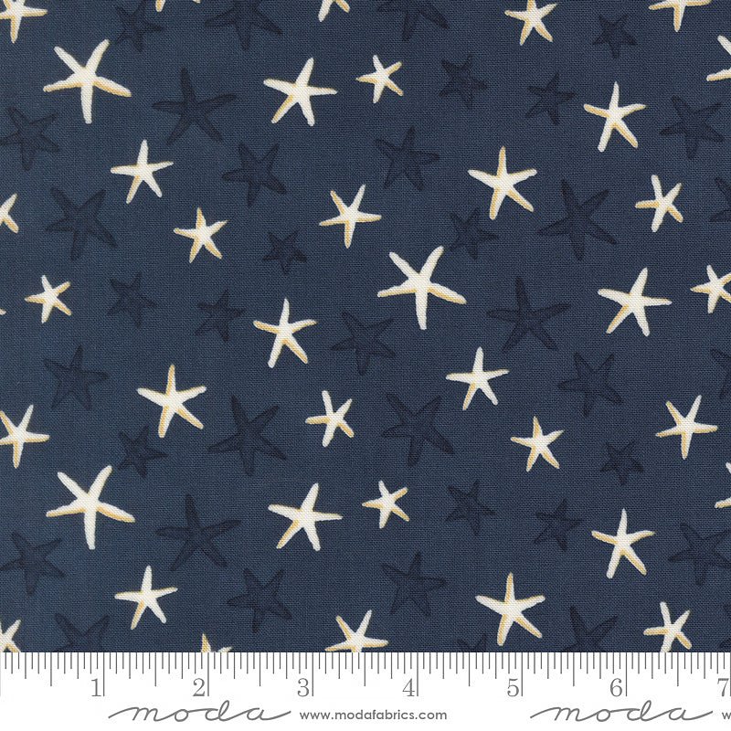 Seaside Starfish Sea - Moda from Fort Worth Fabric Studio