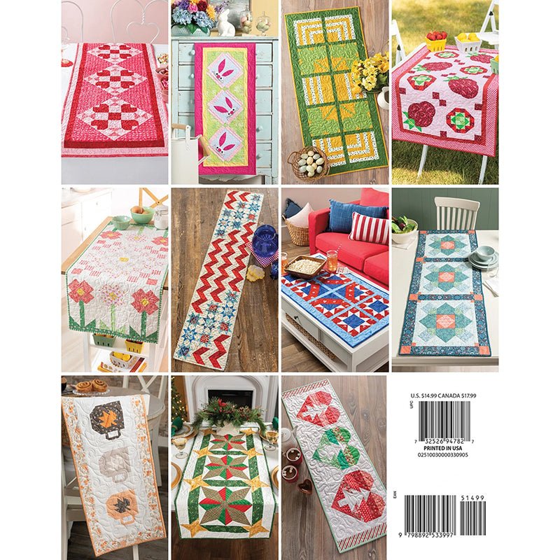 Season by Season Table Runners Pattern Book - Annie's Quilting from Fort Worth Fabric Studio