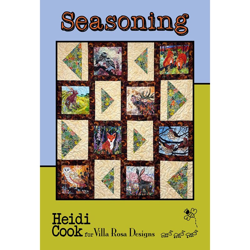 Seasoning Quilt Pattern - Villa Rosa Designs from Fort Worth Fabric Studio