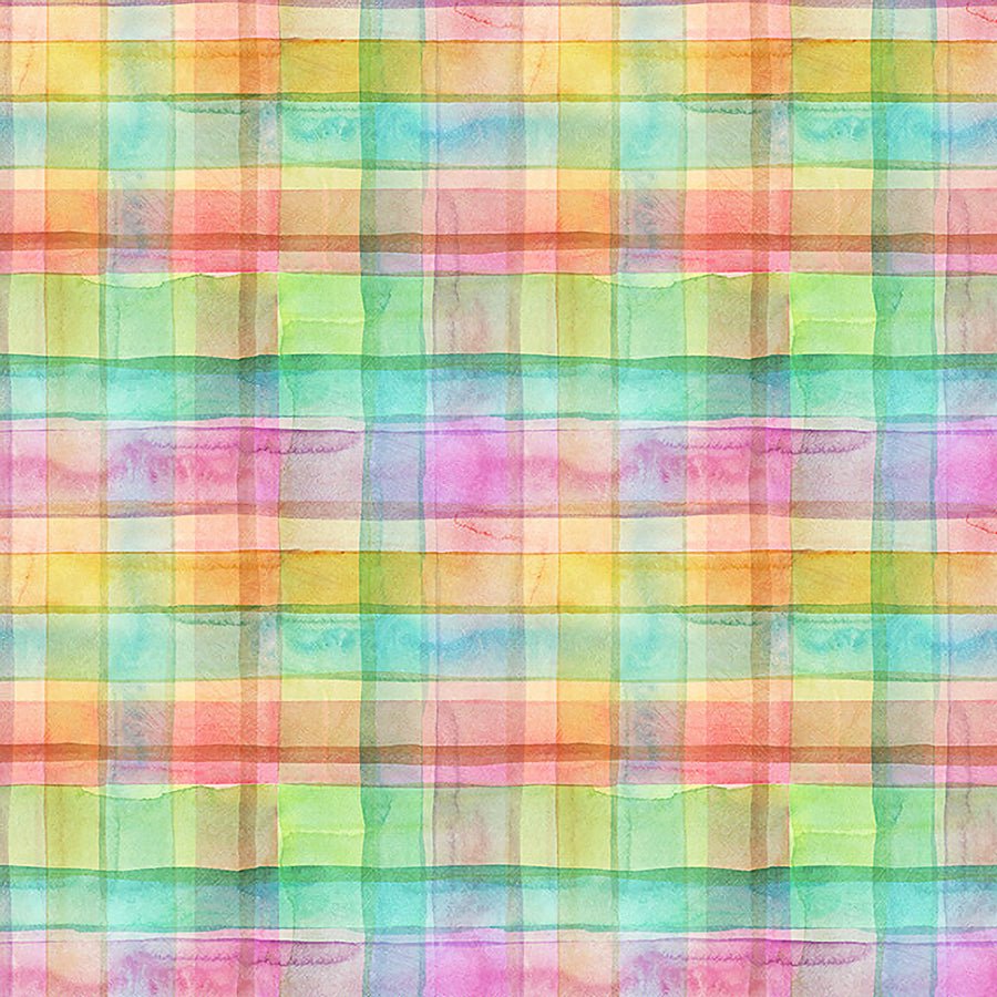 Secret Garden Tea Co. Plaid Multi - Hoffman from Fort Worth Fabric Studio