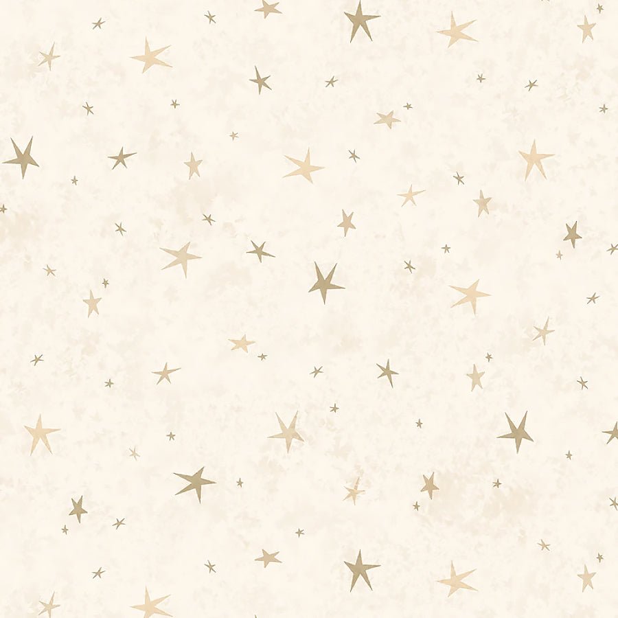 Seeing Stars Cream - Henry Glass from Fort Worth Fabric Studio