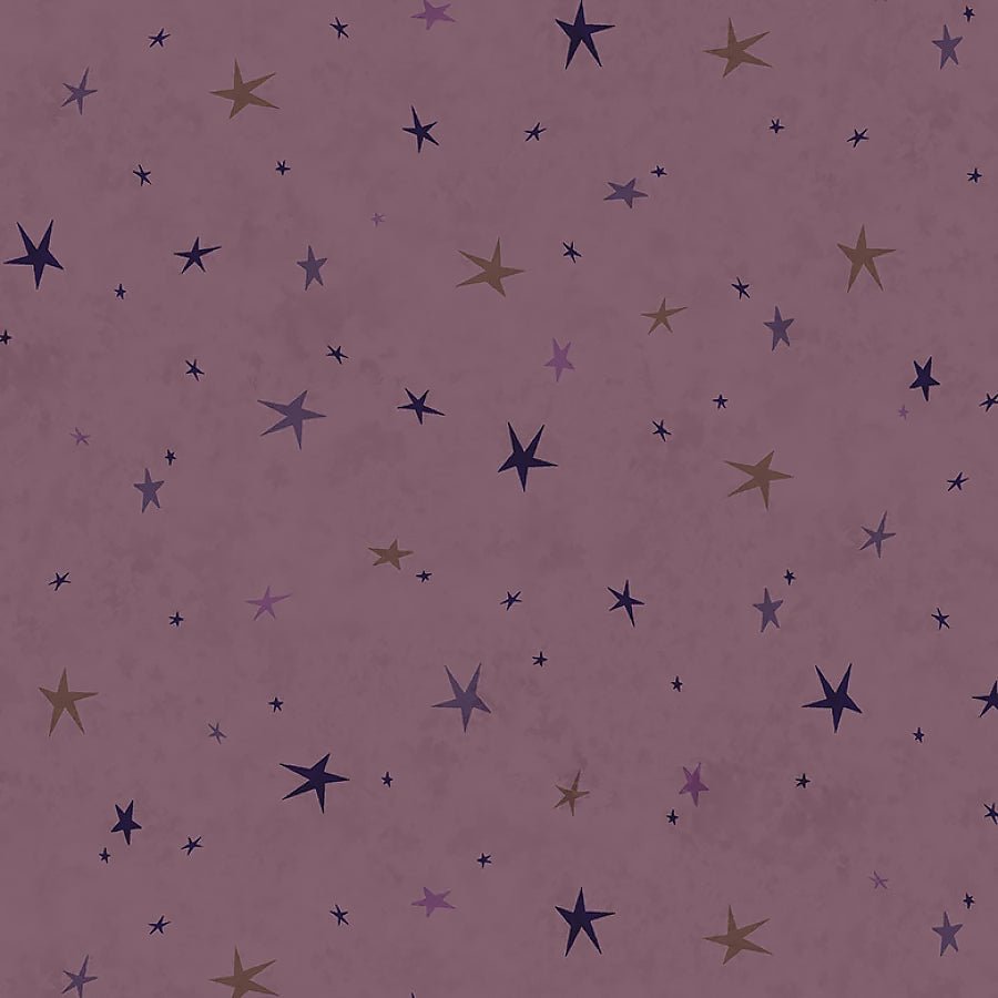 Seeing Stars Purple - Henry Glass from Fort Worth Fabric Studio
