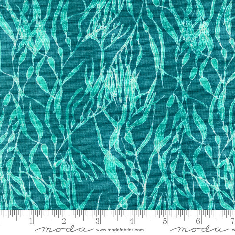 Serena Shores Seaweeds Lagoon - Moda from Fort Worth Fabric Studio
