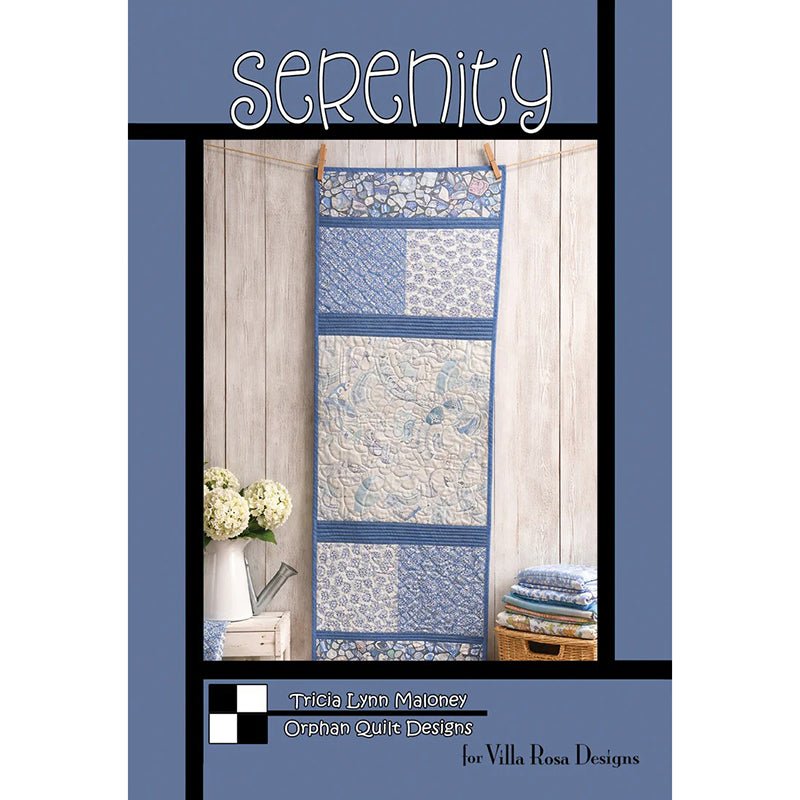 Serenity Table Runner Pattern - Villa Rosa Designs from Fort Worth Fabric Studio