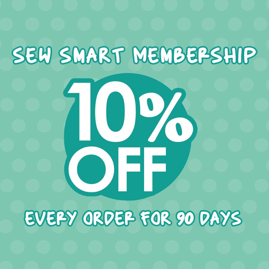 Sew Smart Membership 3 Month Trial - Fort Worth Fabric Studio from Fort Worth Fabric Studio