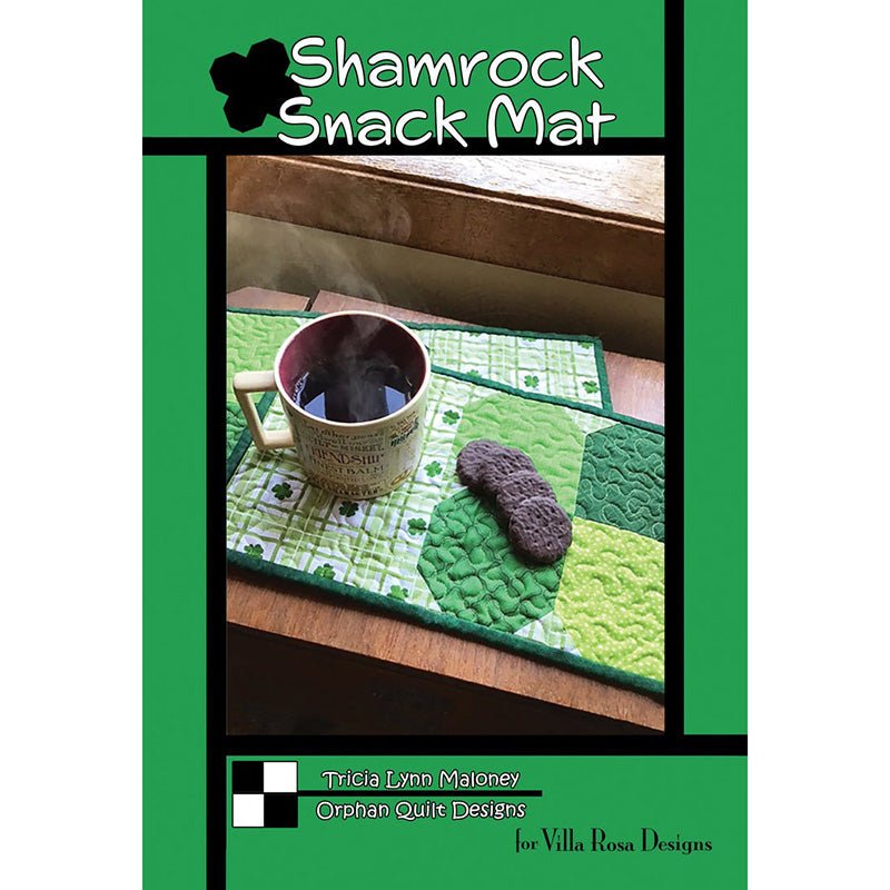 Shamrock Snack Mat Pattern PDF Download - Villa Rosa Designs from Fort Worth Fabric Studio
