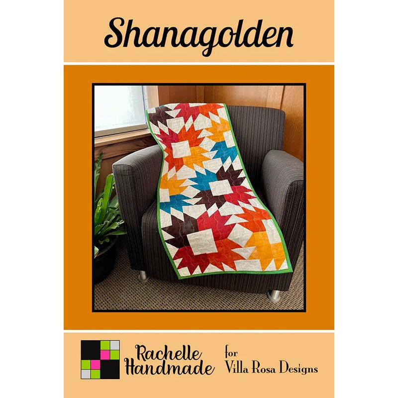 Shanagolden Table Runner Pattern PDF Download - Villa Rosa Designs from Fort Worth Fabric Studio