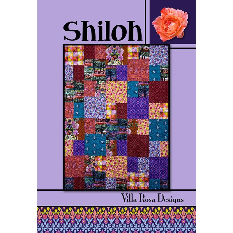 Shiloh Quilt Pattern PDF Download - Villa Rosa Designs from Fort Worth Fabric Studio