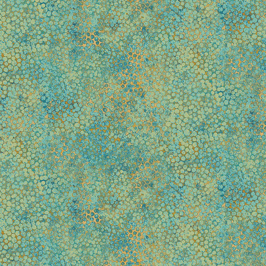 Shimmer Large Pebbles Dawn Metallic - Northcott from Fort Worth Fabric Studio