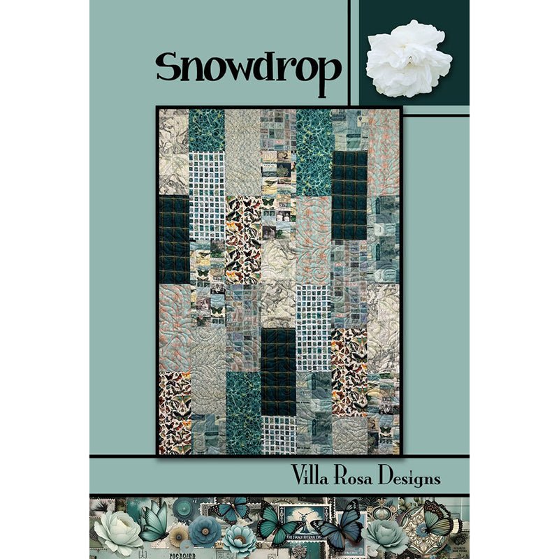Snowdrop Quilt Pattern PDF Download - Villa Rosa Designs from Fort Worth Fabric Studio