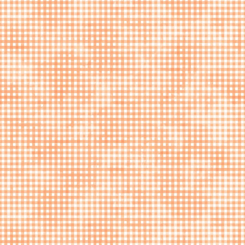 Sorbet Gingham Coral - P&B Textiles from Fort Worth Fabric Studio