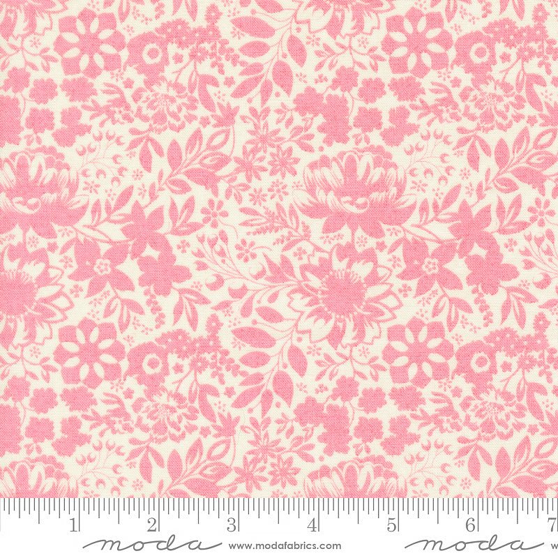Sorrel Fern Florals Blush - Moda from Fort Worth Fabric Studio