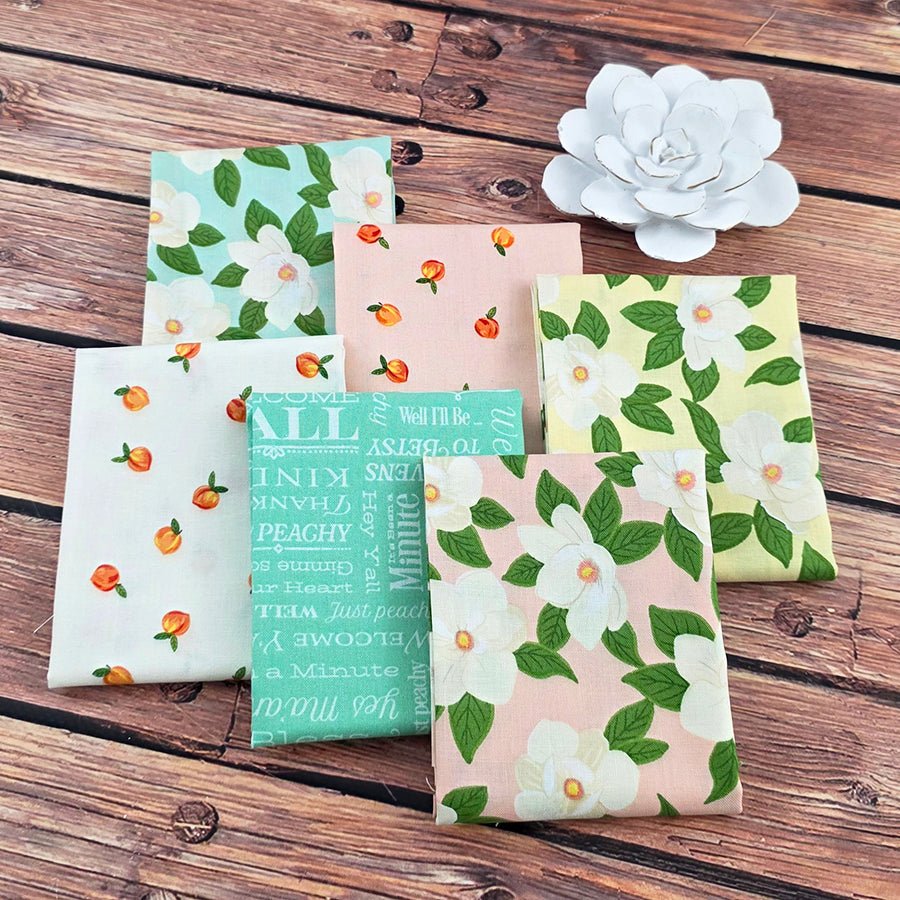 Southern Charm Fat Quarter Bundle from Riley Blake 6 Prints - Riley Blake from Fort Worth Fabric Studio