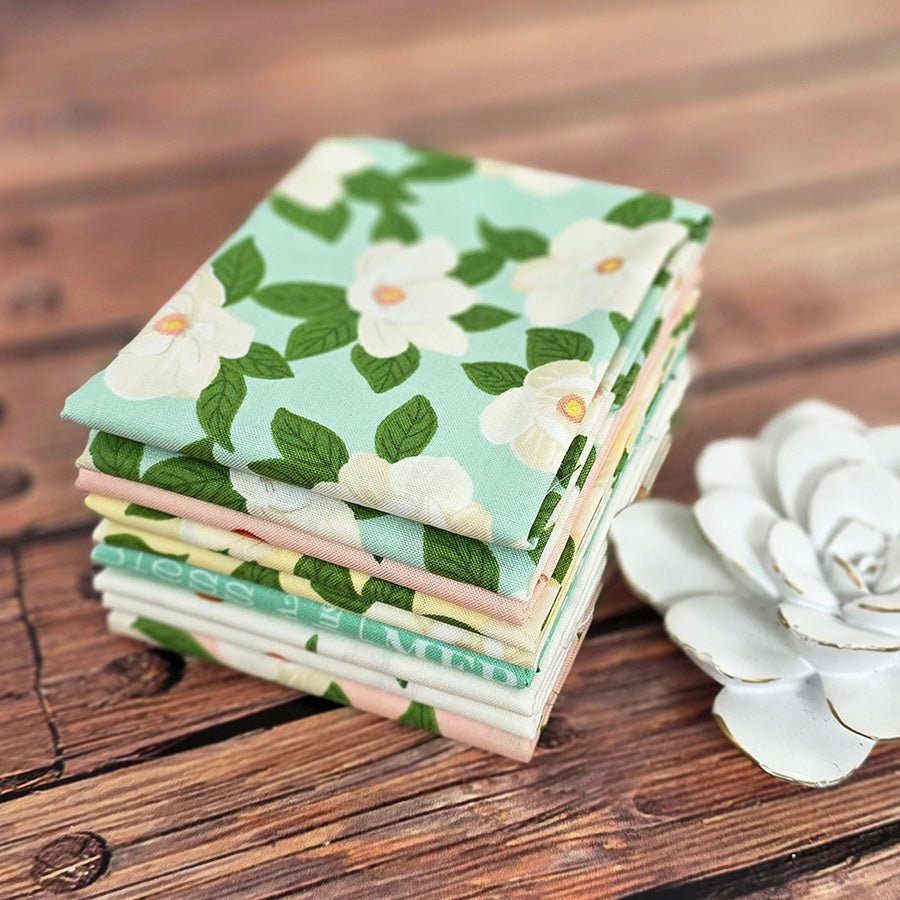 Southern Charm Fat Quarter Bundle from Riley Blake 6 Prints - Riley Blake from Fort Worth Fabric Studio