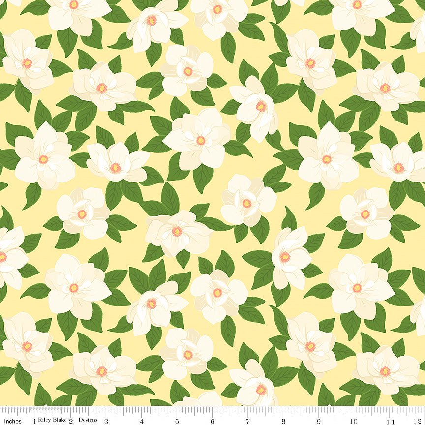 Southern Charm Main Yellow - Riley Blake from Fort Worth Fabric Studio