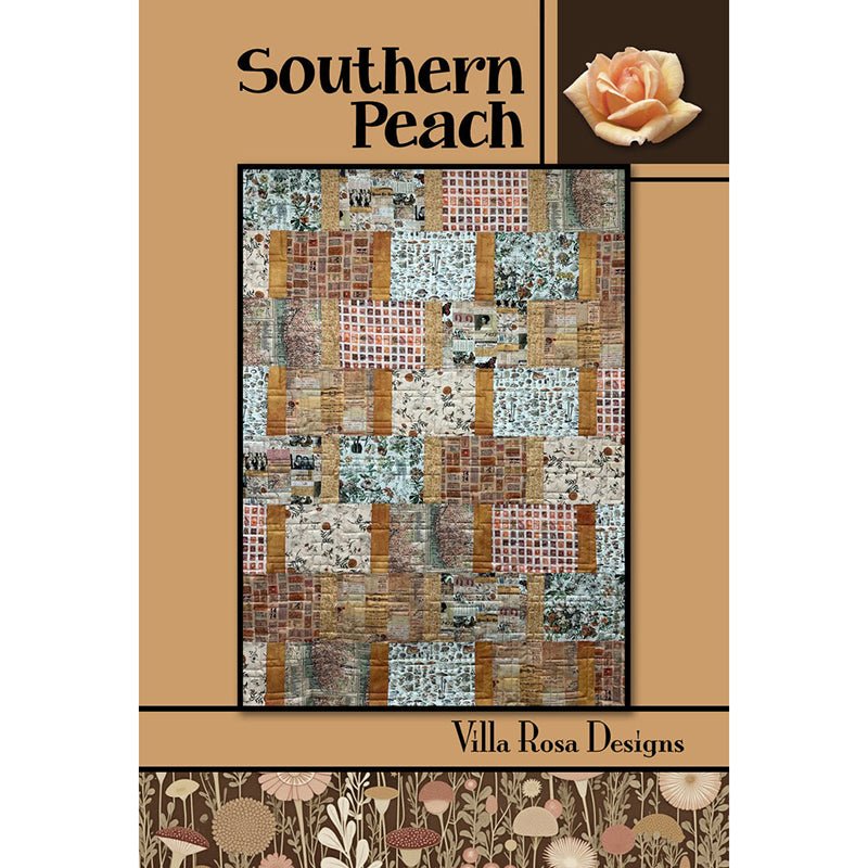 Southern Peach Quilt Pattern PDF Download - Villa Rosa Designs from Fort Worth Fabric Studio