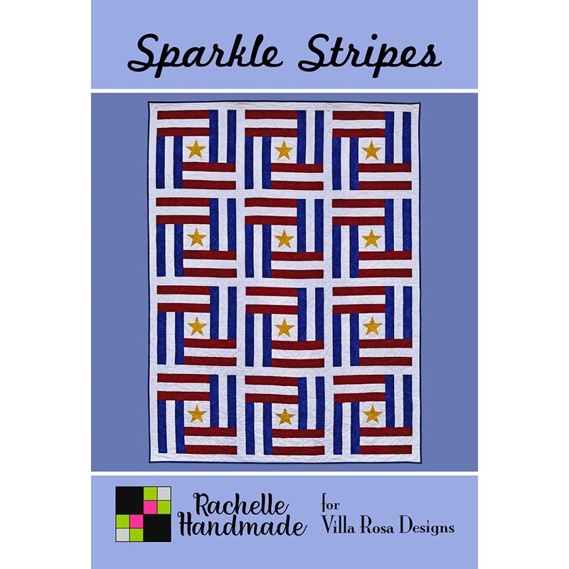 Sparkle Stripes Quilt Pattern PDF Download - Villa Rosa Designs from Fort Worth Fabric Studio