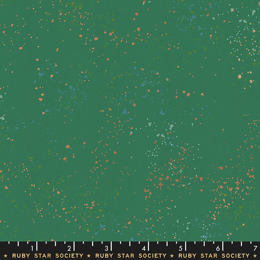 Speckled Emerald Green Metallic - Ruby Star Society from Fort Worth Fabric Studio