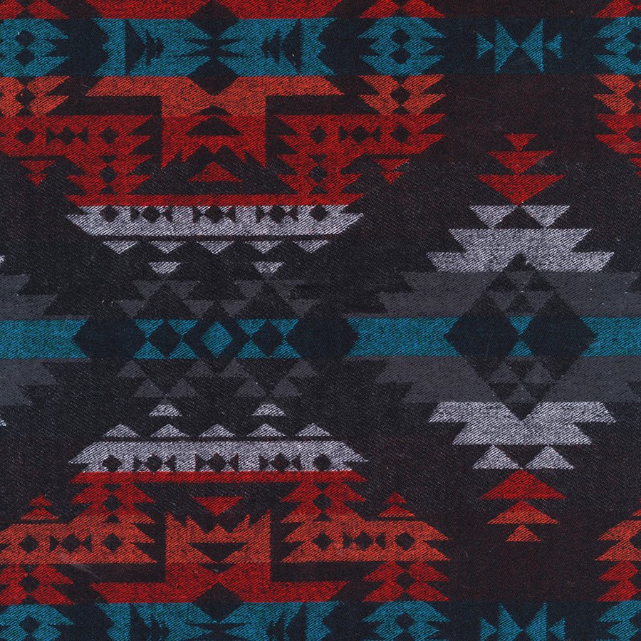 Spirit Trail Sueded Woven Canyon Black - Windham from Fort Worth Fabric Studio