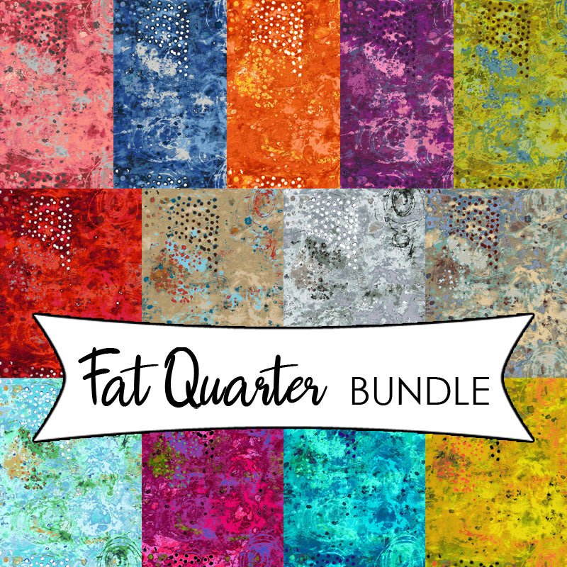 Spotted Graffiti Fat Quarter Bundle - Windham from Fort Worth Fabric Studio