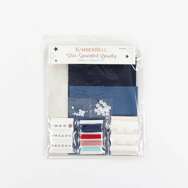 Star - Spangled Beauty Embellishment Kit from Kimberbell - Kimberbell from Fort Worth Fabric Studio