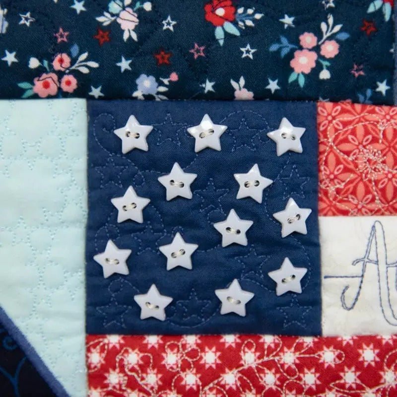 Star - Spangled Beauty Embellishment Kit from Kimberbell - Kimberbell from Fort Worth Fabric Studio