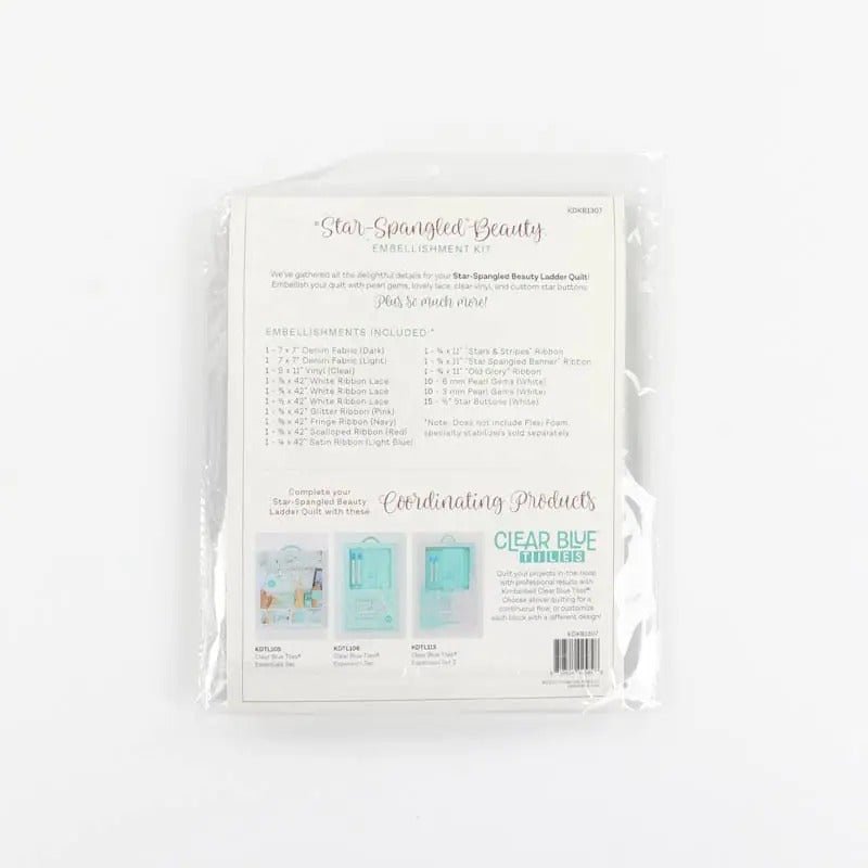 Star - Spangled Beauty Embellishment Kit from Kimberbell - Kimberbell from Fort Worth Fabric Studio