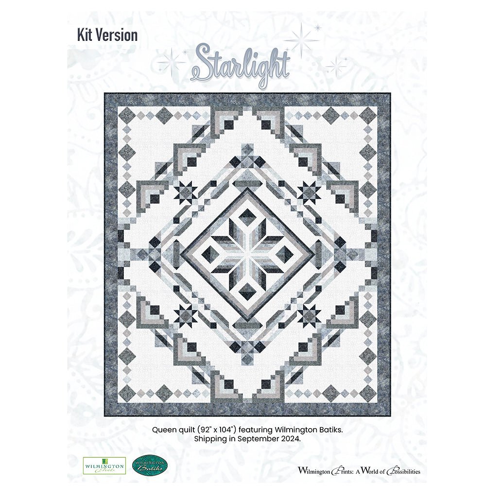 Starlight Quilt Pattern from Wilmington PDF Download - Wilmington Prints from Fort Worth Fabric Studio