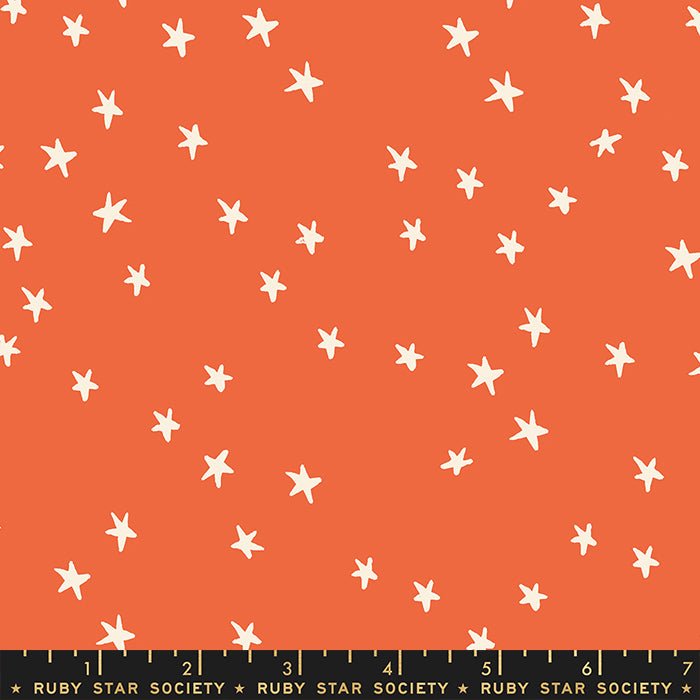Starry Night Sky Nutmeg - Ruby Star Society from Fort Worth Fabric Studio