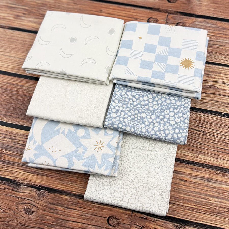 Stars at Night – FWFS Exclusive 6 Piece Fat Quarter Bundle - Fort Worth Fabric Studio from Fort Worth Fabric Studio