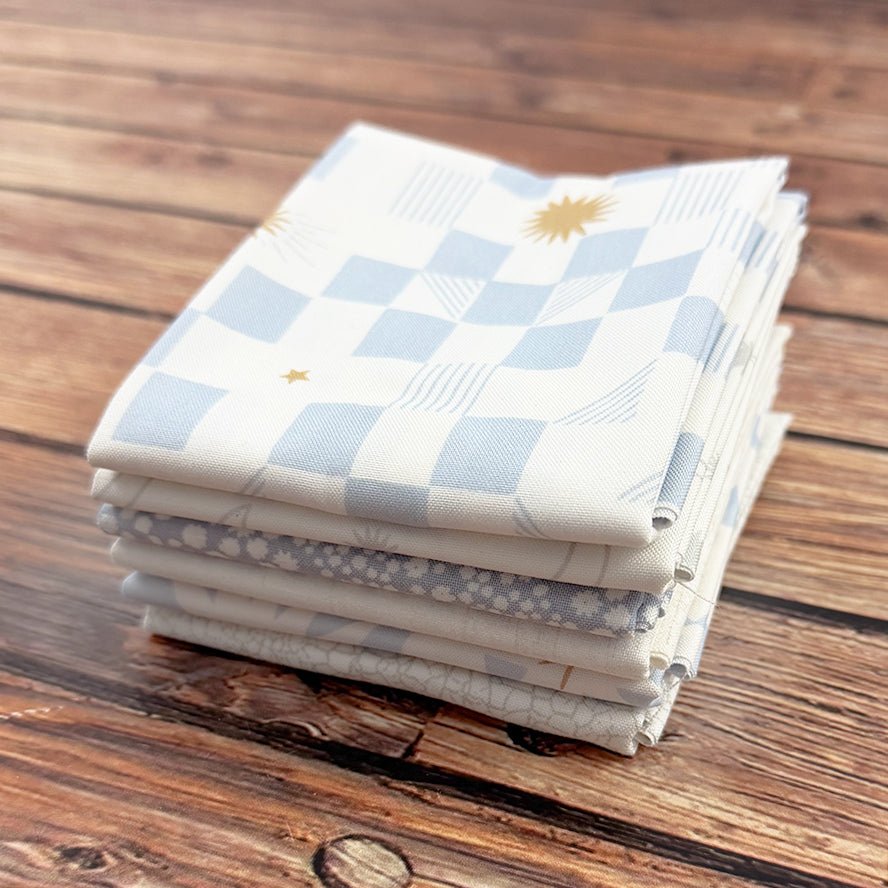 Stars at Night – FWFS Exclusive 6 Piece Fat Quarter Bundle - Fort Worth Fabric Studio from Fort Worth Fabric Studio
