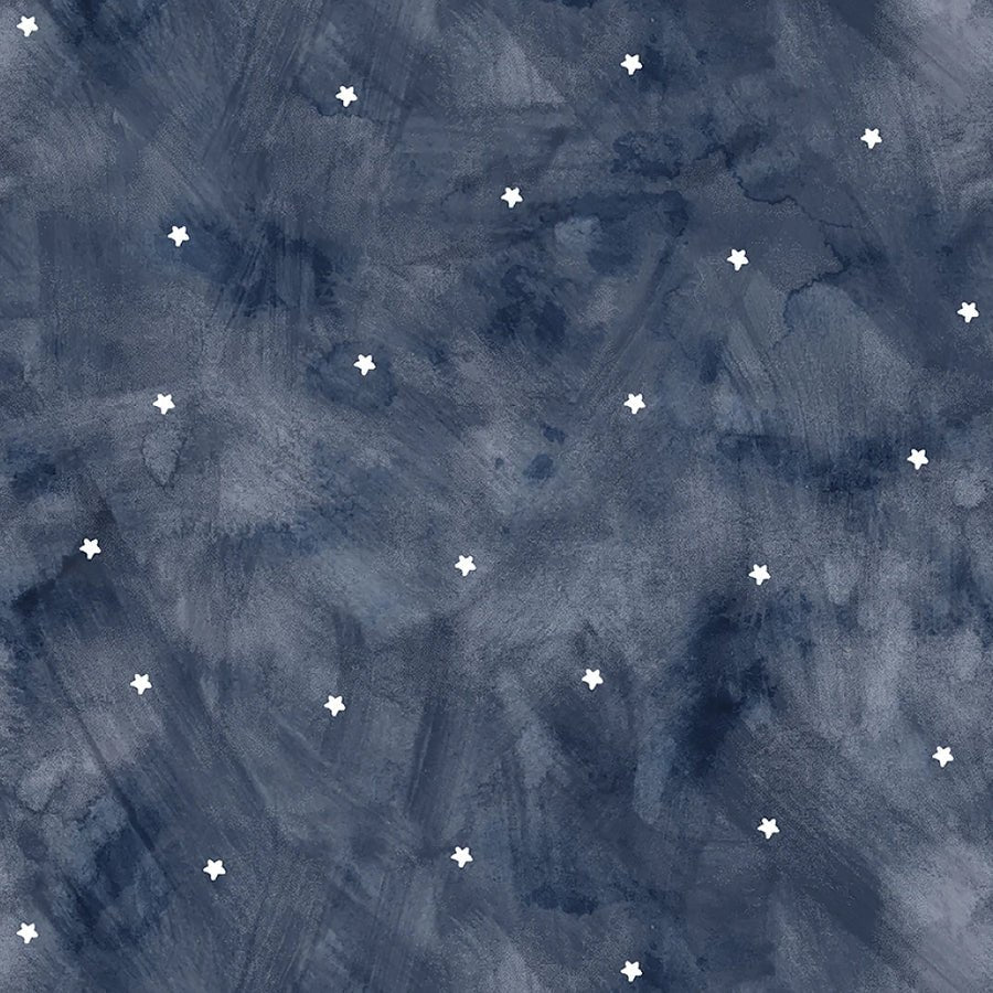Stars & Stripes Tiny Stars Midnight - Studio E from Fort Worth Fabric Studio