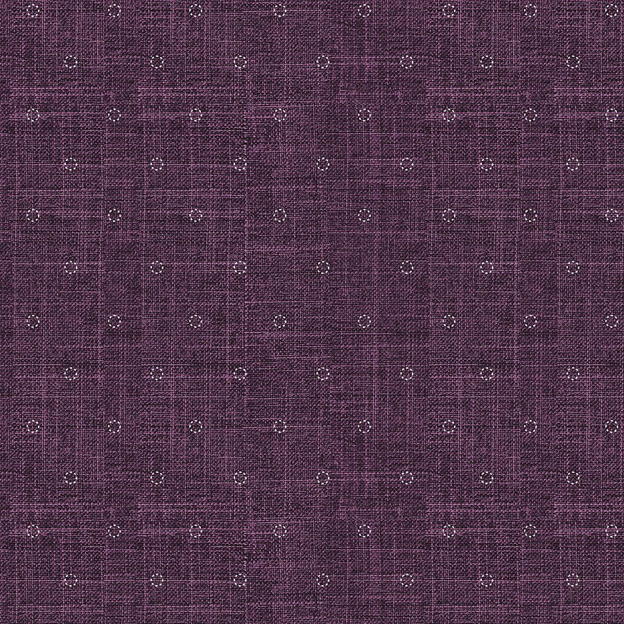 Stash Stitches Purple - Figo Fabrics from Fort Worth Fabric Studio
