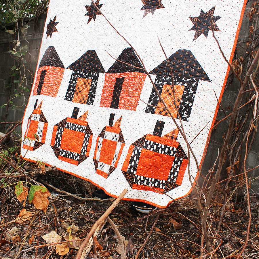 Stay Spooky Quilt Pattern PDF Download - Fort Worth Fabric Studio from Fort Worth Fabric Studio