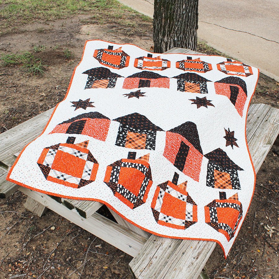 Stay Spooky Quilt Pattern PDF Download - Fort Worth Fabric Studio from Fort Worth Fabric Studio