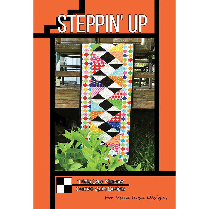 Steppin' Up Table Runner Pattern - Villa Rosa Designs from Fort Worth Fabric Studio