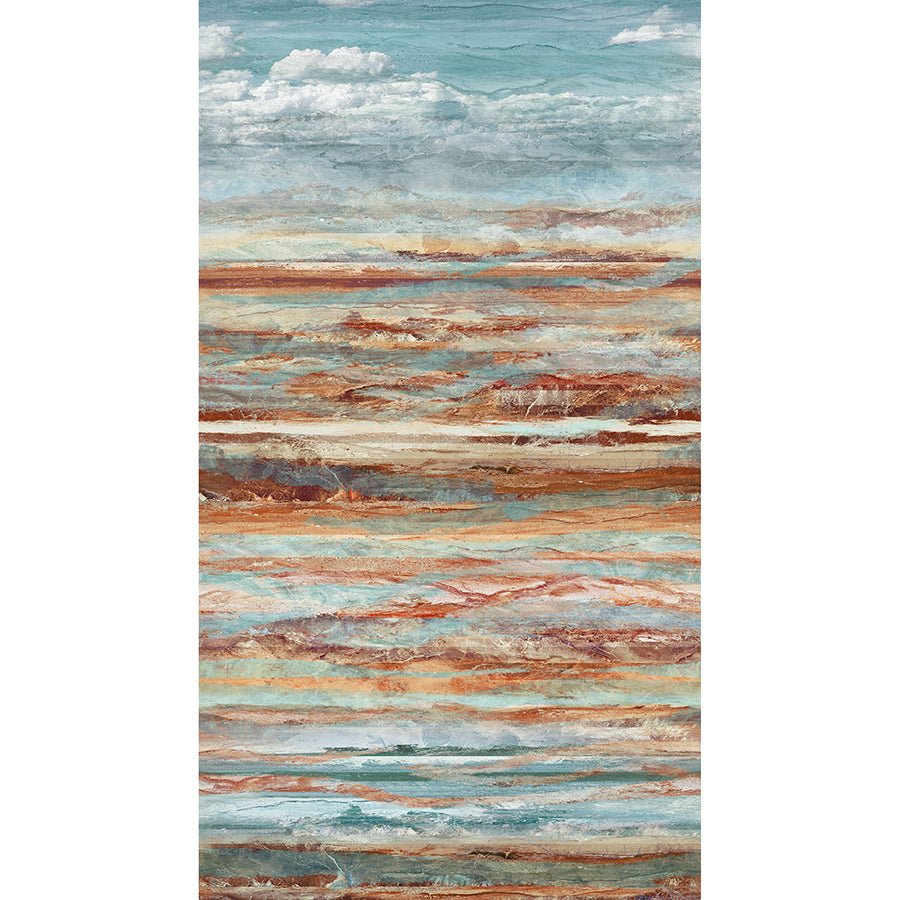 Stonehenge Canyon Ombre with Clouds Blue Multi - Northcott from Fort Worth Fabric Studio