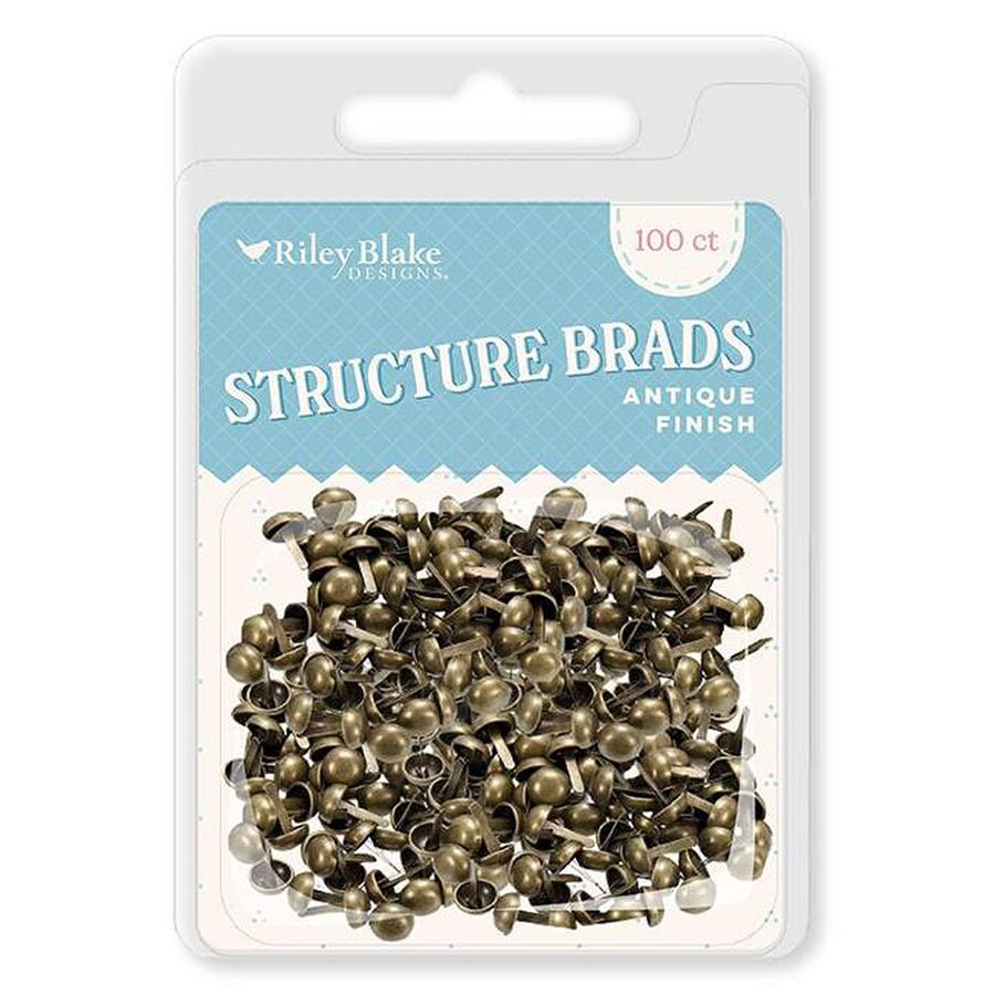 Structure Brads from Riley Blake - Riley Blake from Fort Worth Fabric Studio