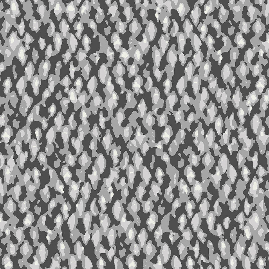 Studio E River Rhythms Fish Skin Texture Pewter 1 Yard Cut - Studio E from Fort Worth Fabric Studio