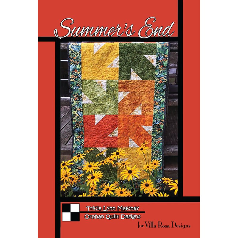 Summer's End Table Runner Pattern PDF Download - Villa Rosa Designs from Fort Worth Fabric Studio