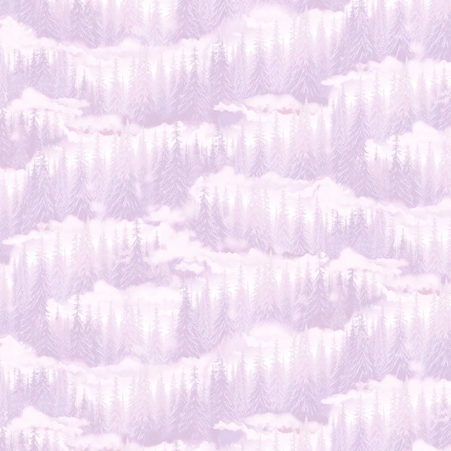 Super Moon Evergreen Scenic Frost - Timeless Treasures from Fort Worth Fabric Studio