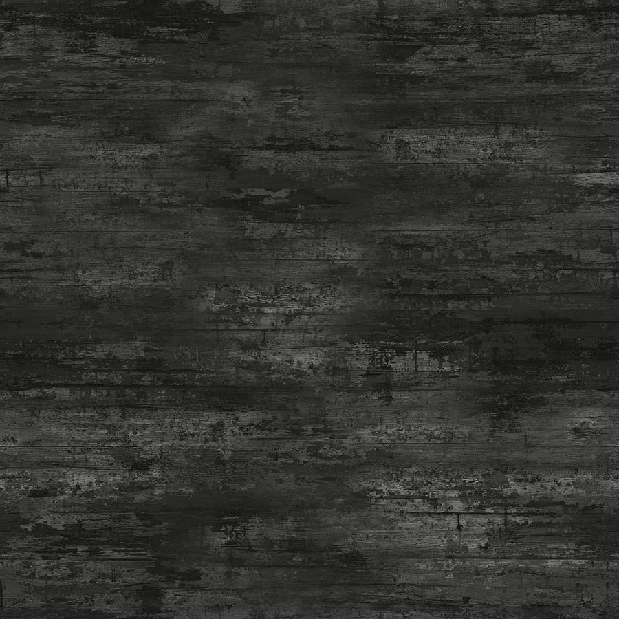 Super Moon Woodgrain Charcoal – Remnant 34″ × 44″ - Timeless Treasures from Fort Worth Fabric Studio