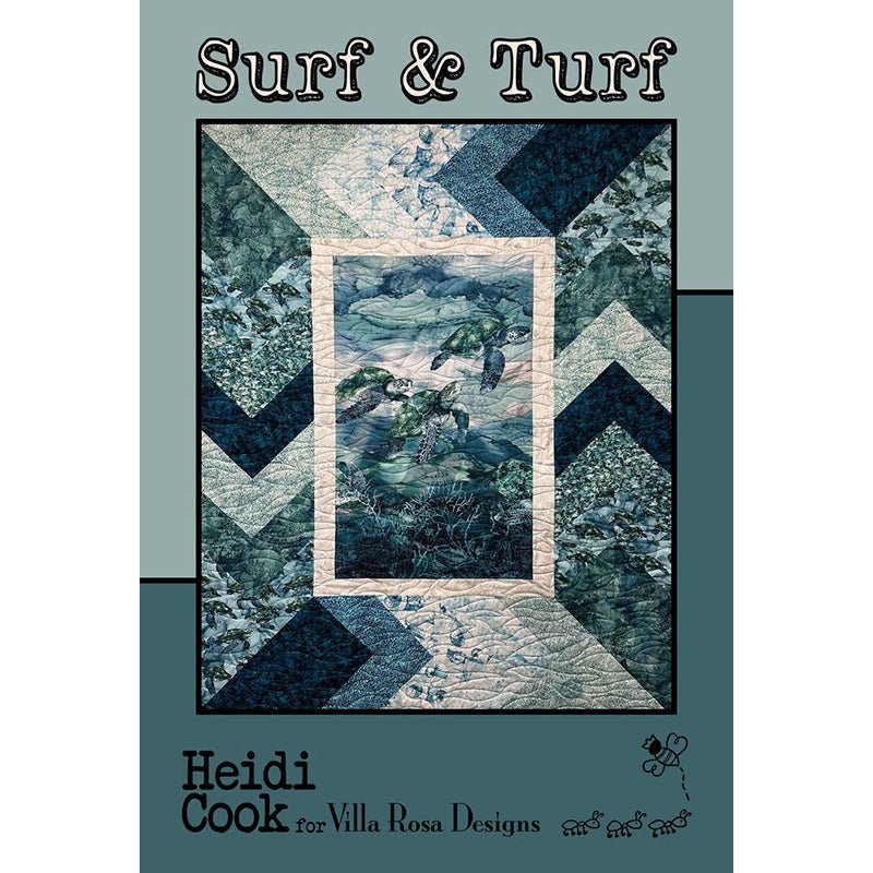 Surf & Turf Quilt Pattern PDF Download - Villa Rosa Designs from Fort Worth Fabric Studio