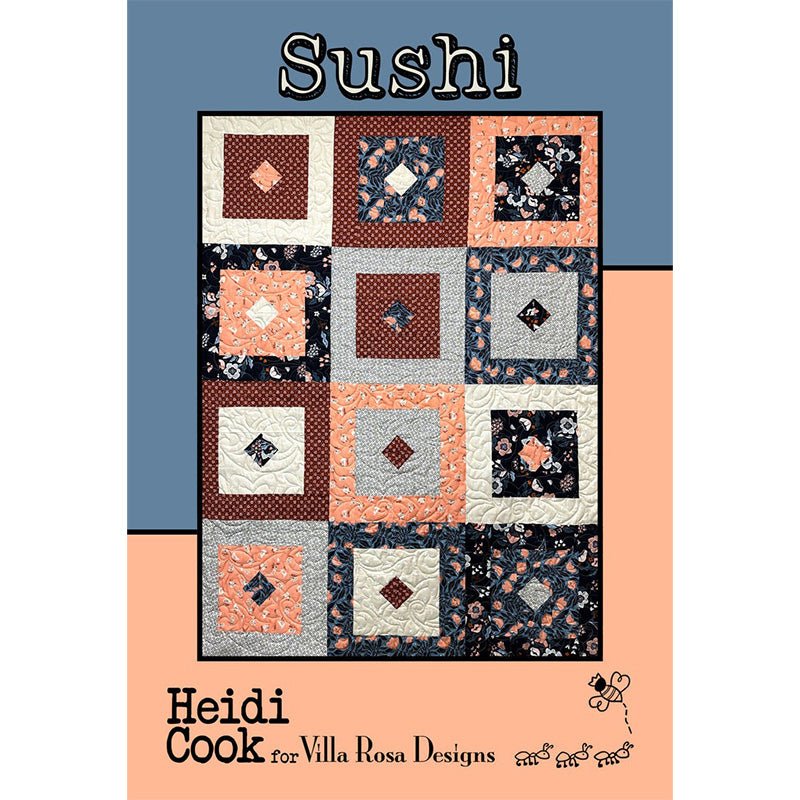 Sushi Quilt Pattern PDF Download - Villa Rosa Designs from Fort Worth Fabric Studio