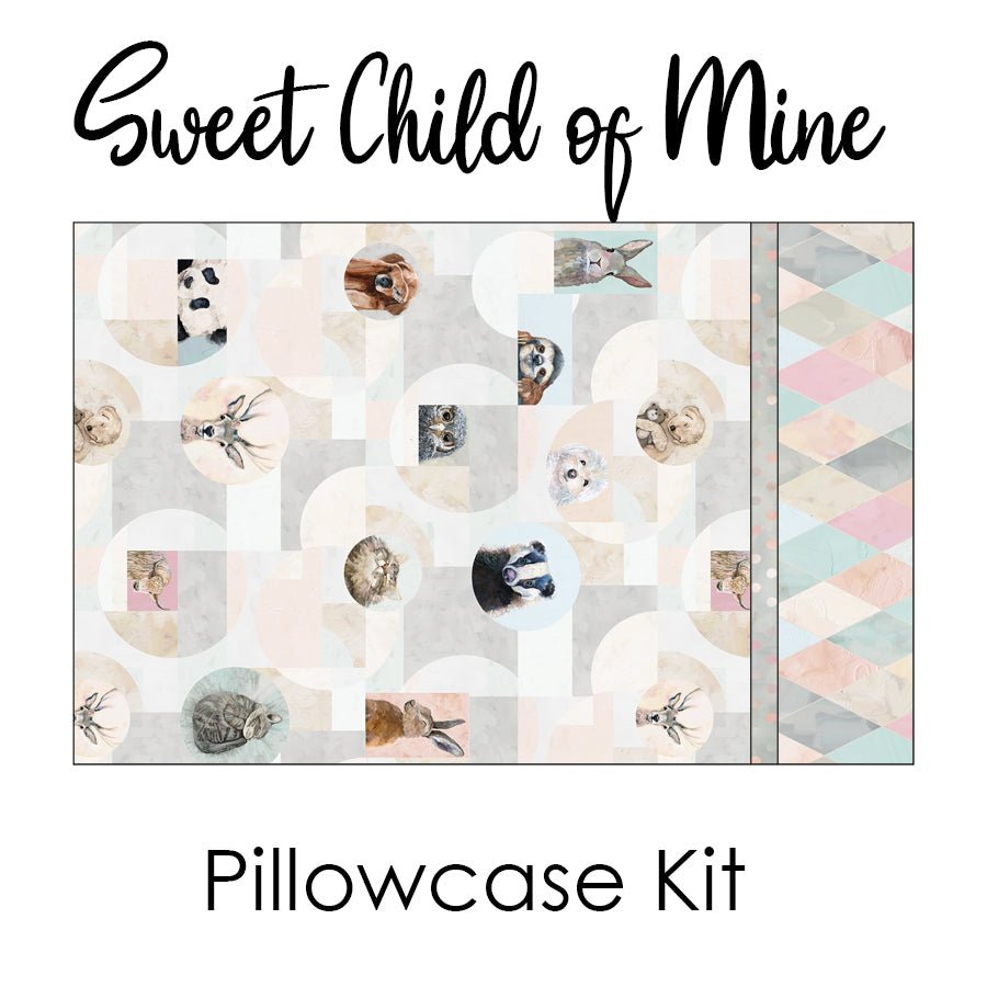 Sweet Child of Mine Pillowcase Kit from StudioE - Studio E from Fort Worth Fabric Studio