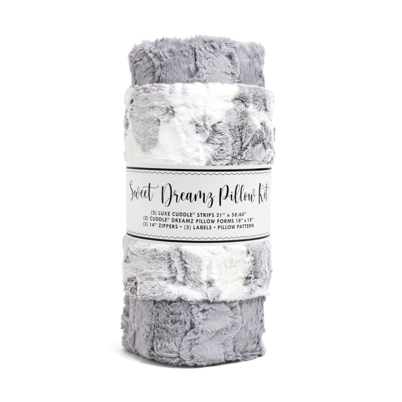 Sweet Dreamz Cuddle Pillow Kit Baby Calf Graphite - Shannon Fabrics from Fort Worth Fabric Studio