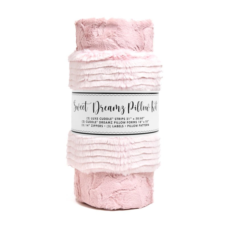 Sweet Dreamz Cuddle Pillow Kit Frosted Oceana Rosewater - Shannon Fabrics from Fort Worth Fabric Studio