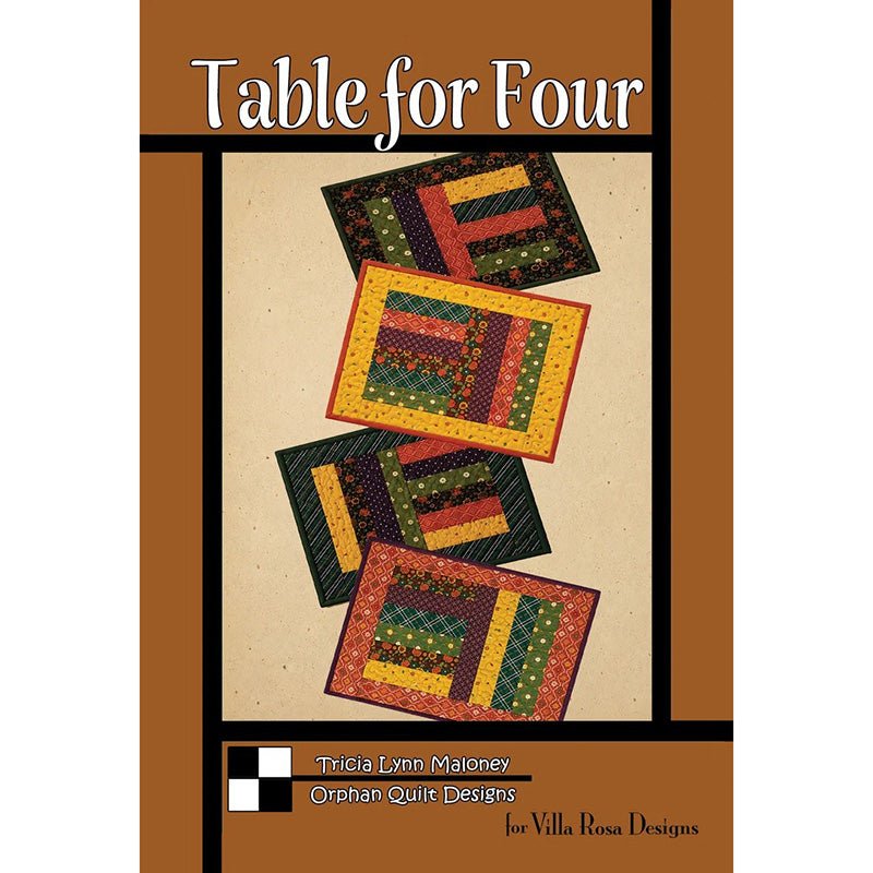 Table for Four Placemats Pattern PDF Download - Villa Rosa Designs from Fort Worth Fabric Studio