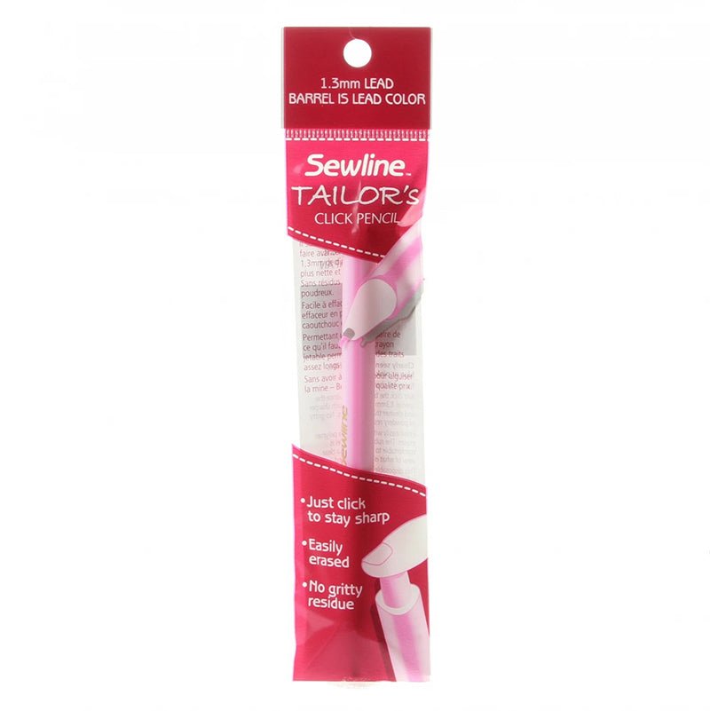 Tailor's Click Fabric Pencil Pink - Sewline from Fort Worth Fabric Studio