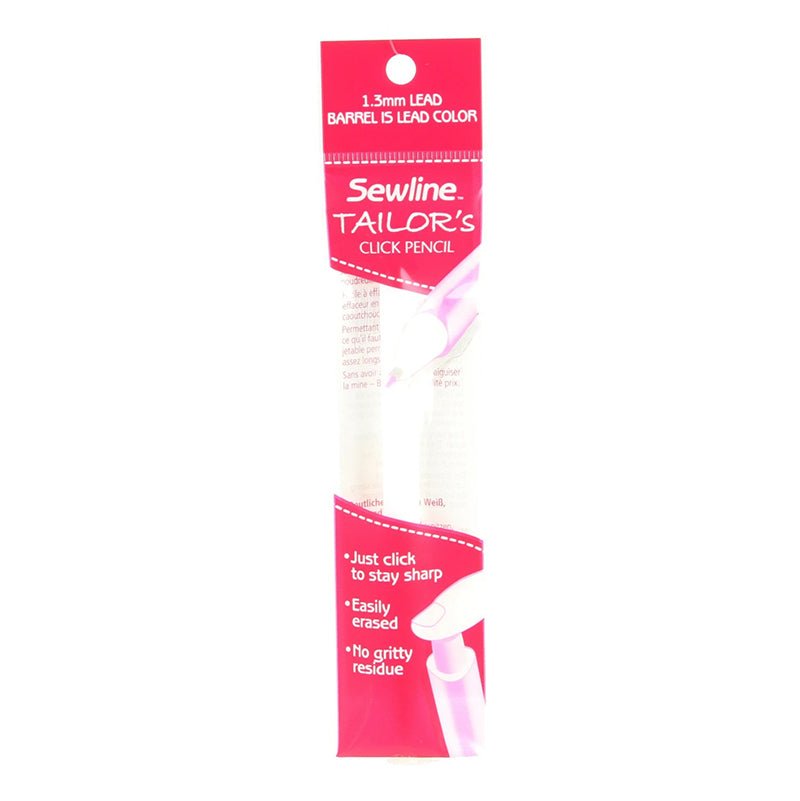 Tailor's Click Fabric Pencil White - Sewline from Fort Worth Fabric Studio